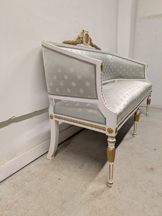 Upea vanha Kustavilainen sohva