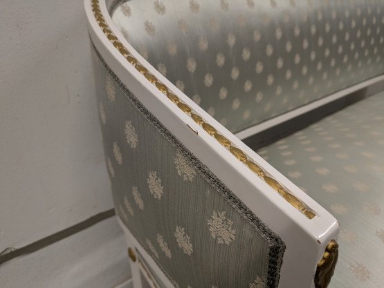 Upea vanha Kustavilainen sohva