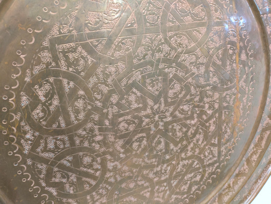 Vanha kupari tarjotin / seinäkoriste