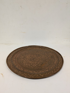 Vanha kupari tarjotin / seinäkoriste