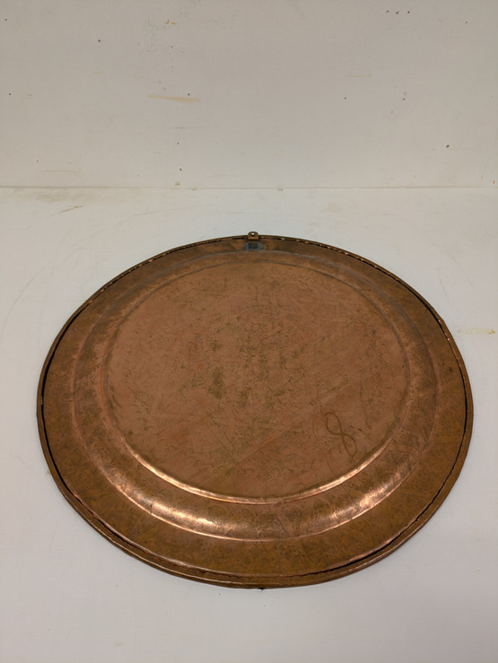 Vanha kupari tarjotin / seinäkoriste