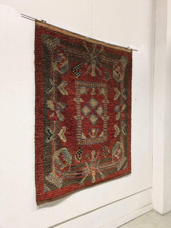 Vanha ryijy 138x174 cm