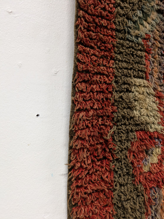 Vanha ryijy 138x174 cm