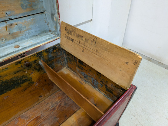 Suuri antiikki arkku 1700-luku