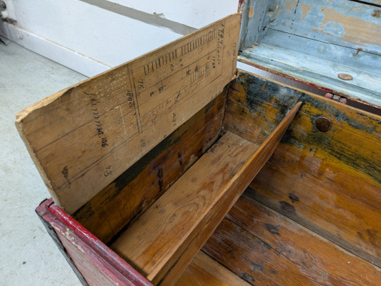 Suuri antiikki arkku 1700-luku