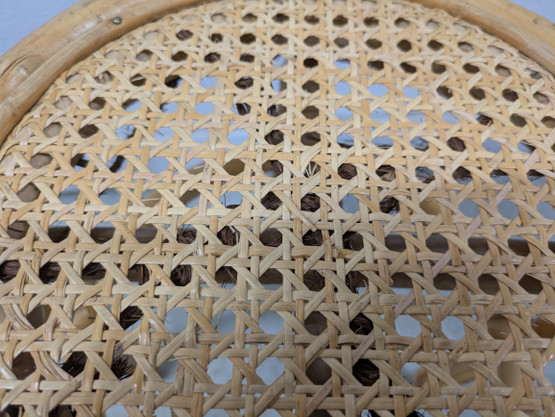 Retro rottinkinen jakkara