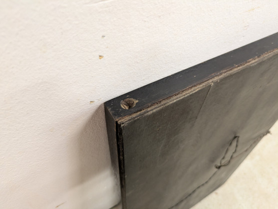 Vanha seinäpeili 44,5x71 cm