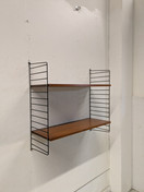 Teak string hylly 60-luku