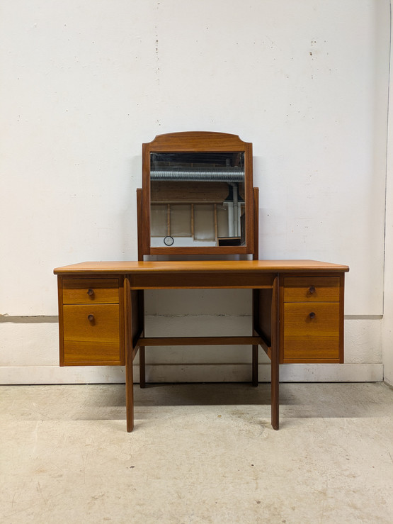 Teak kampauspöytä 60-luku