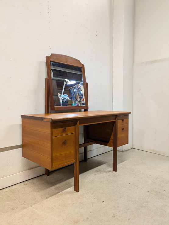 Teak kampauspöytä 60-luku