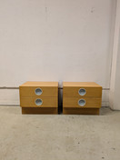 Retro yöpöytä 2kpl 