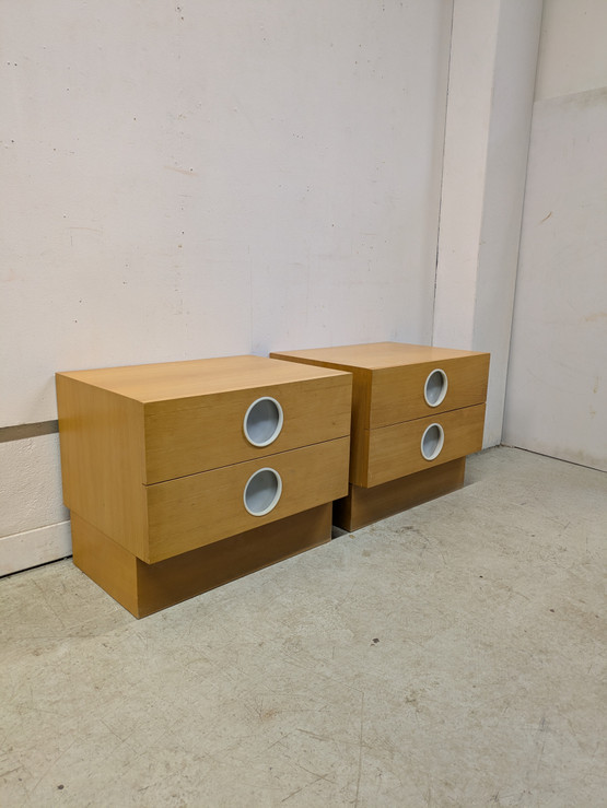 Retro yöpöytä 2kpl 