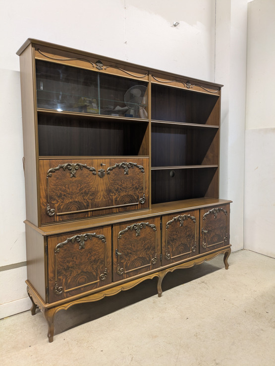 Rokokoo kirjahylly / vitriini 