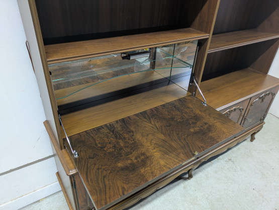 Rokokoo kirjahylly / vitriini 