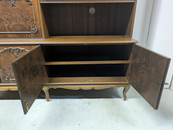 Rokokoo kirjahylly / vitriini 