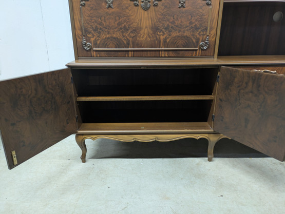 Rokokoo kirjahylly / vitriini 