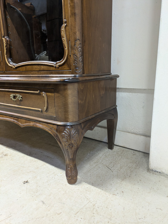 Rokokoo vitriinikaappi 