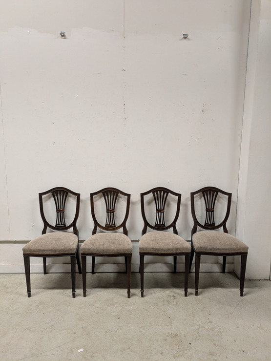 Hepplewhite tuolit 4kpl (projekti) nro 1.