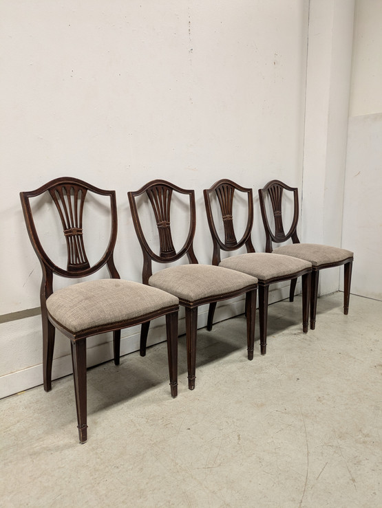 Hepplewhite tuolit 4kpl (projekti) nro 2.