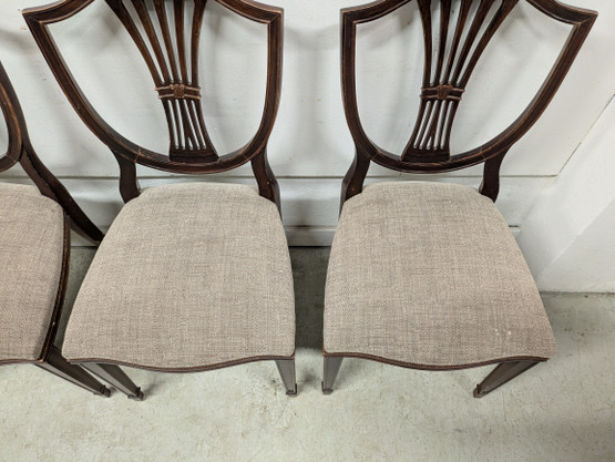 Hepplewhite tuolit 4kpl (projekti) nro 2.