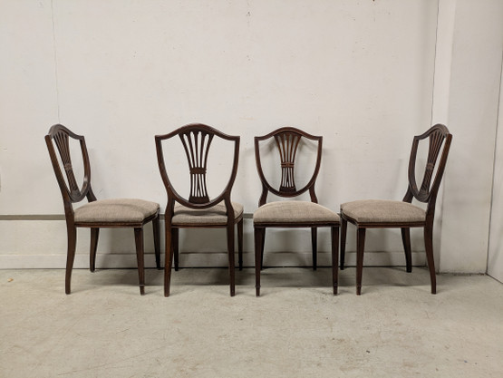 Hepplewhite tuolit 4kpl (projekti) nro 2.