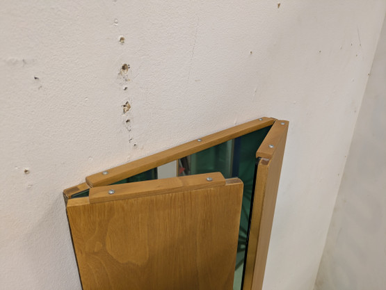 Vintage taitettava seinäpeili