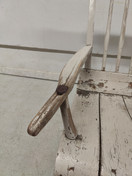 Rustiikkinen antiikki keinutuoli 