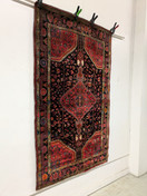 Käsinsolmittu itämainen matto 125x205 cm