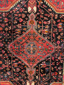 Käsinsolmittu itämainen matto 125x205 cm