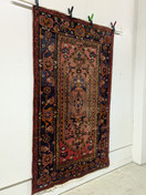 Iranilainen hamadan käsinsolmittu matto 134x228 cm