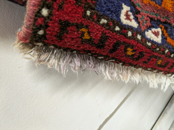 Iranilainen hamadan käsinsolmittu matto 134x228 cm