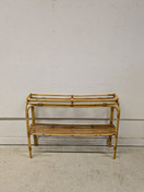 Retro rottinki sivupöytä 