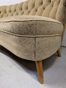 Vintage simpukka sohva 50-luku