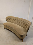 Vintage simpukka sohva 50-luku