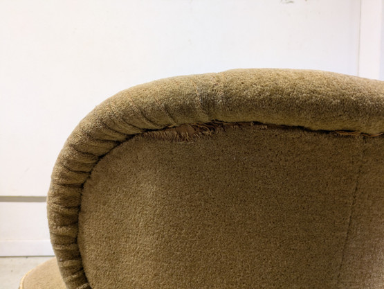 Vintage simpukka sohva 50-luku