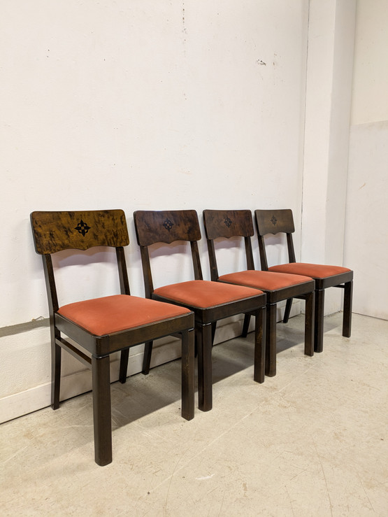 Funkkis tuolit 4kpl 40-luku