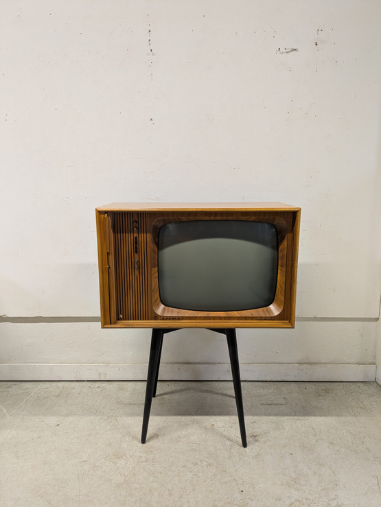 Philips vintage kaappi-TV
