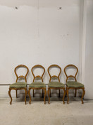 Vanha Rokokoo tuoli 4kpl