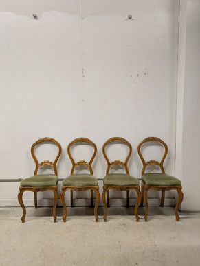 Vanha Rokokoo tuoli 4kpl