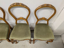 Vanha Rokokoo tuoli 4kpl