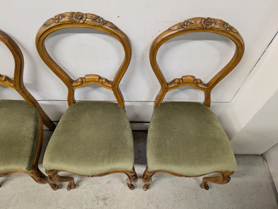 Vanha Rokokoo tuoli 4kpl