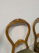 Vanha Rokokoo tuoli 4kpl