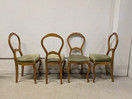 Vanha Rokokoo tuoli 4kpl