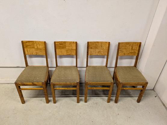 Upeat tuolit 4kpl 30/40-luku 