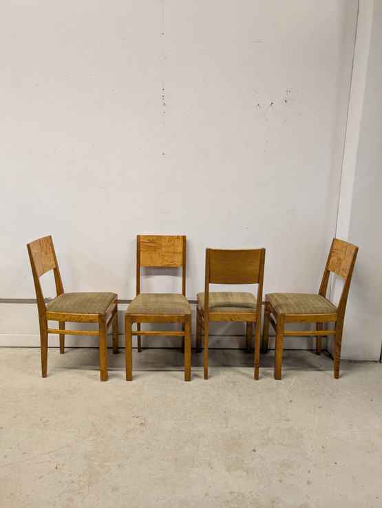 Upeat tuolit 4kpl 30/40-luku 