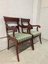 Biedermeier nojatuoli 2kpl 