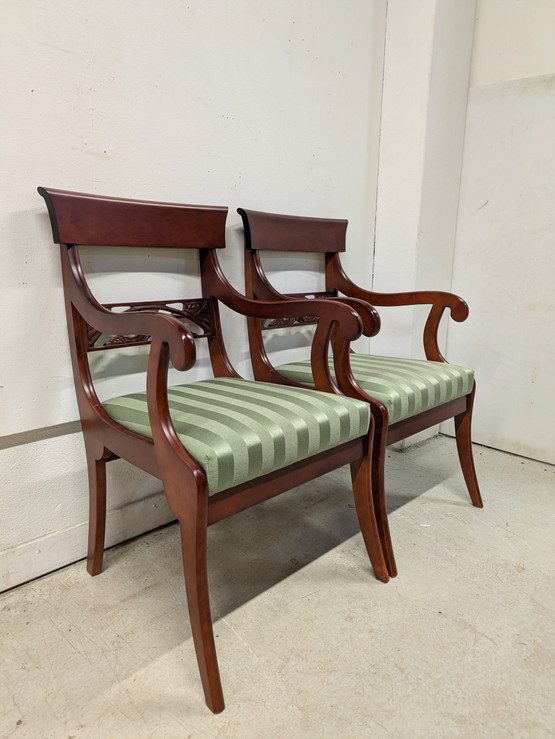 Biedermeier nojatuoli 2kpl 