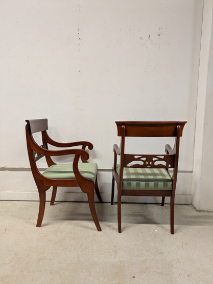 Biedermeier nojatuoli 2kpl 