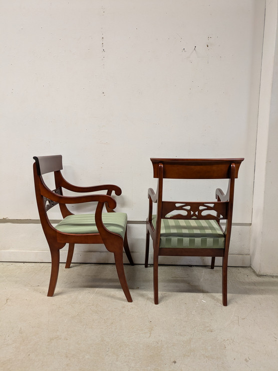 Biedermeier nojatuoli 2kpl 