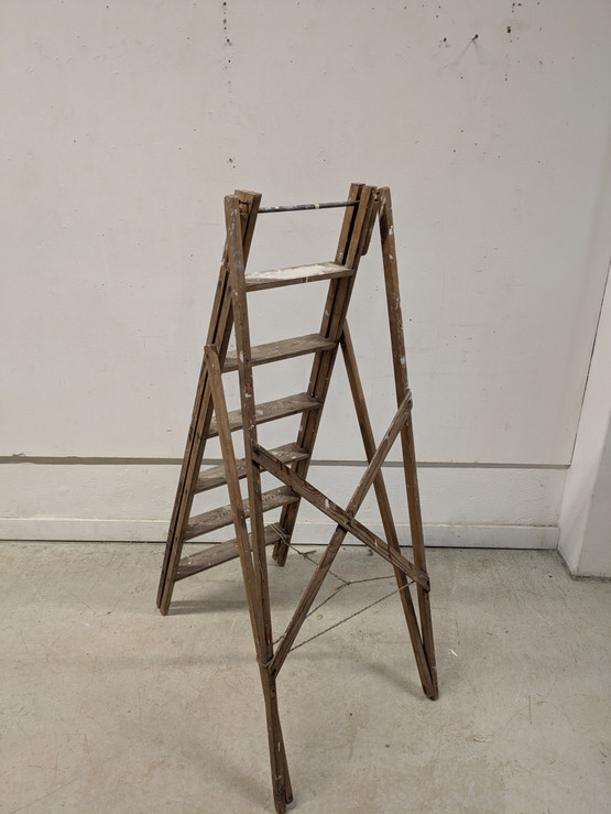 Vanhan puiset maalaustikkaat